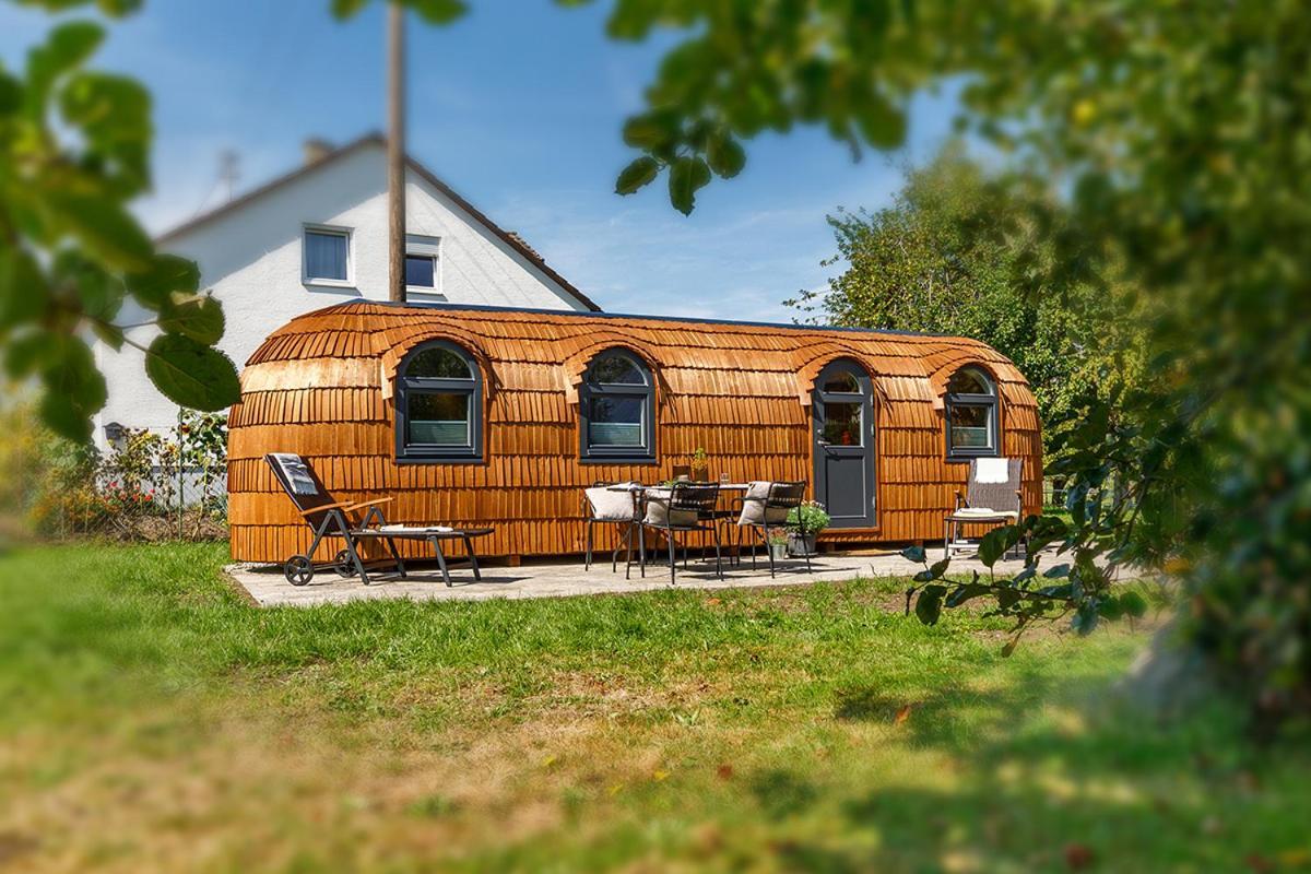 Auszeitgarten - Urlaub Im Tinyhaus Im Herzen Von Oberschwaben Aulendorf Εξωτερικό φωτογραφία