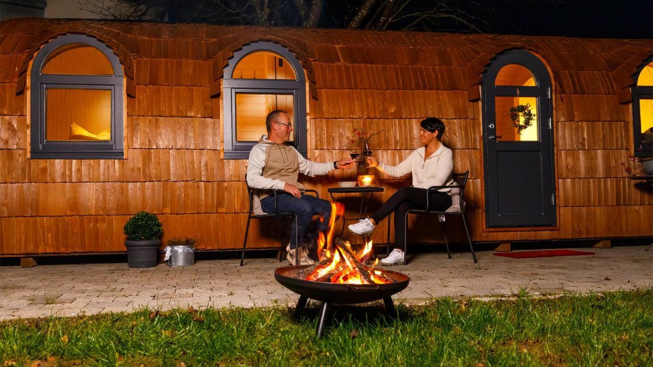 Auszeitgarten - Urlaub Im Tinyhaus Im Herzen Von Oberschwaben Aulendorf Εξωτερικό φωτογραφία